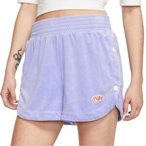 Nike Women's Lavender Athletic Shorts